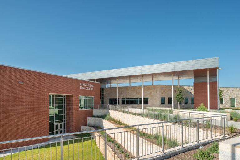 Lake Belton High School entrance
